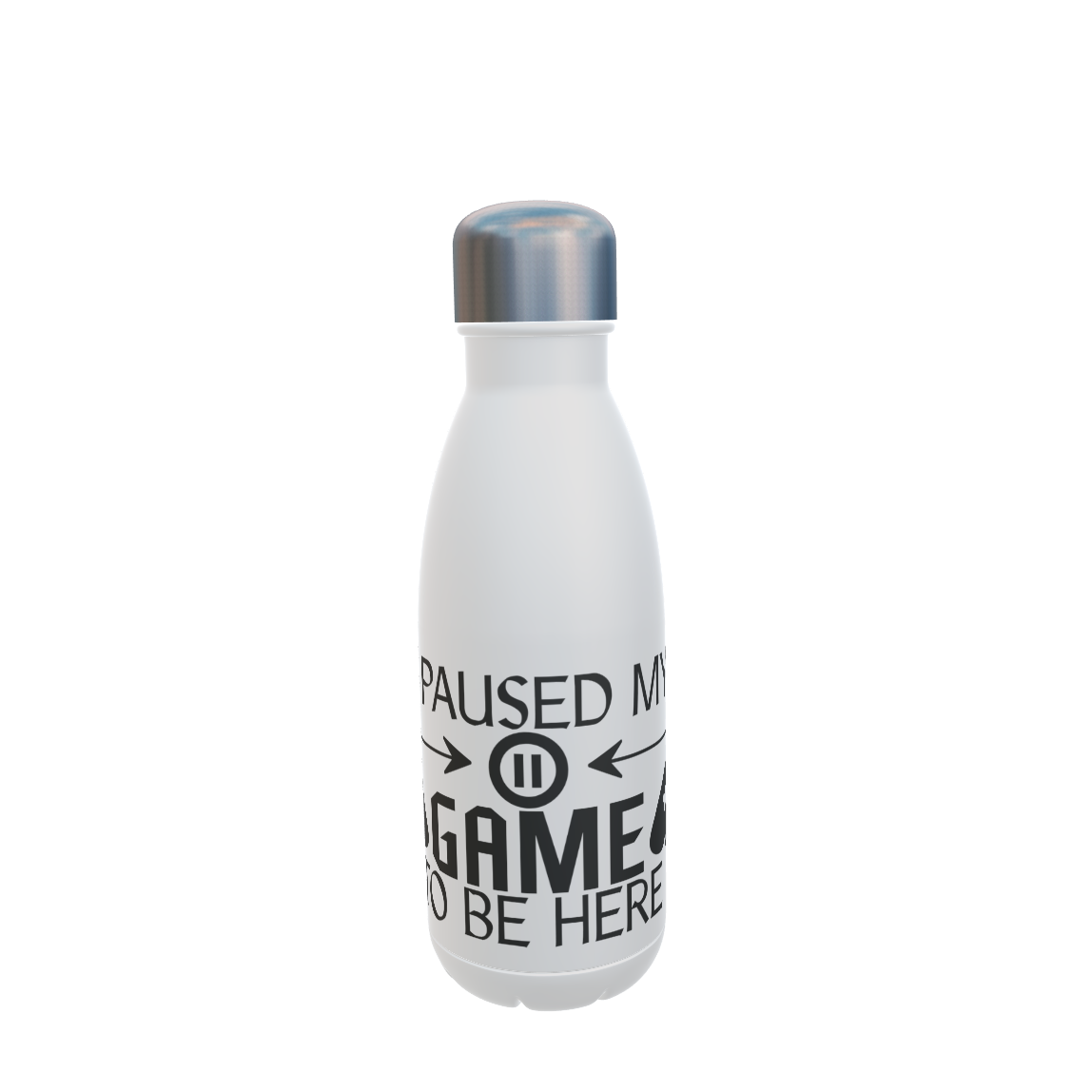 I Paused My Game To Be Here Insulated Drinks Bottle - Click Image to Close